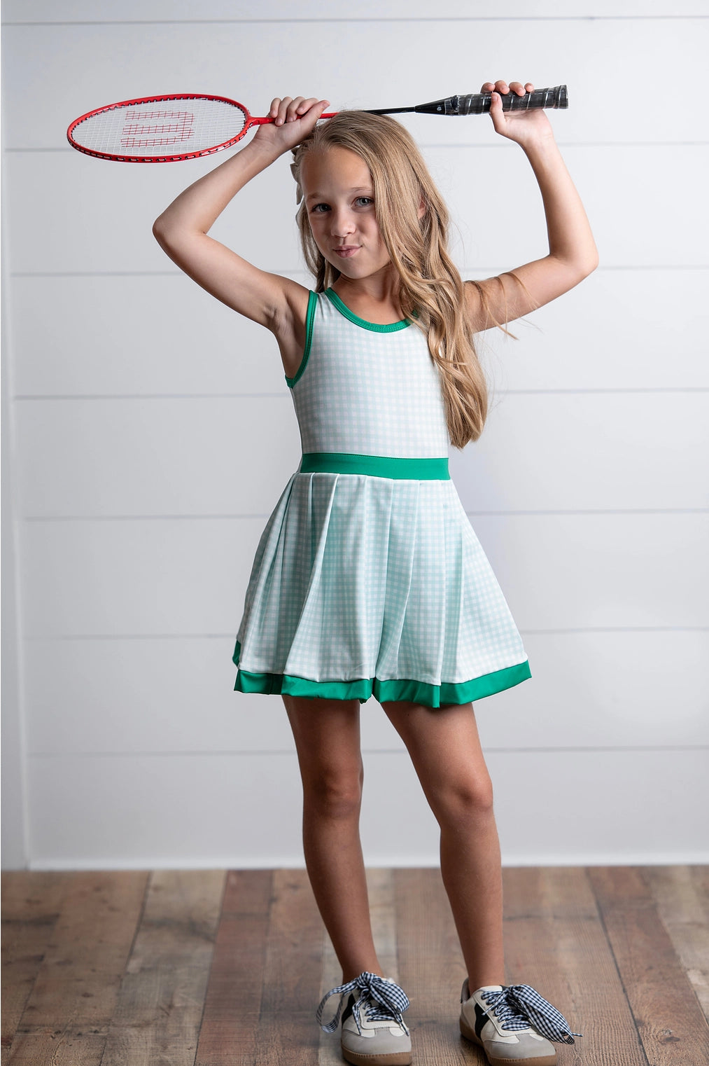 Emerald Twirl Active Dress