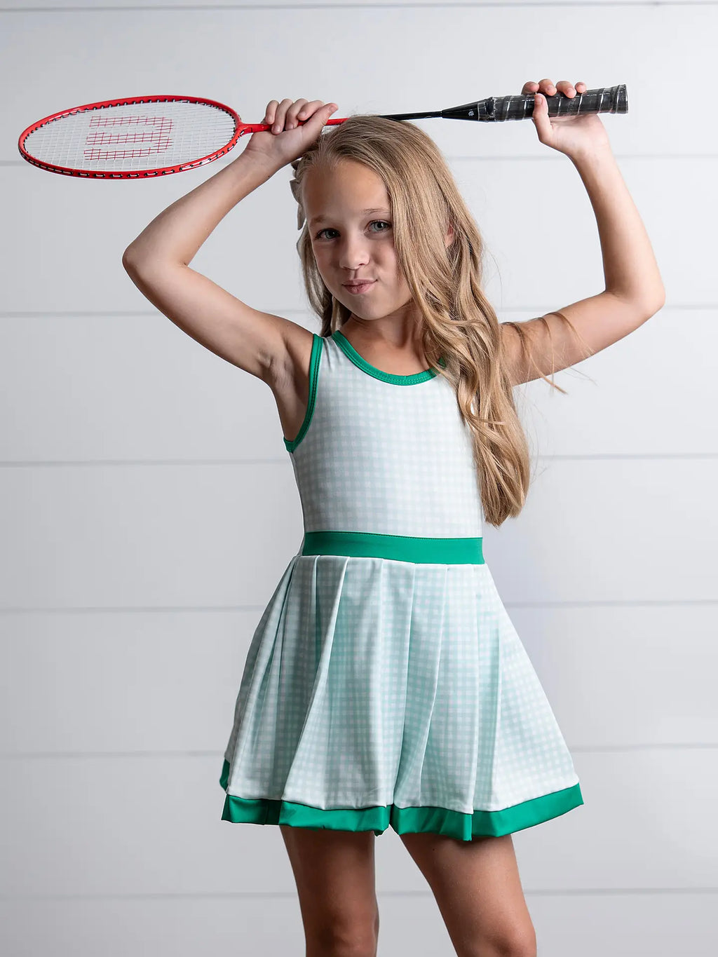 Emerald Twirl Active Dress