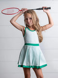 Emerald Twirl Active Dress