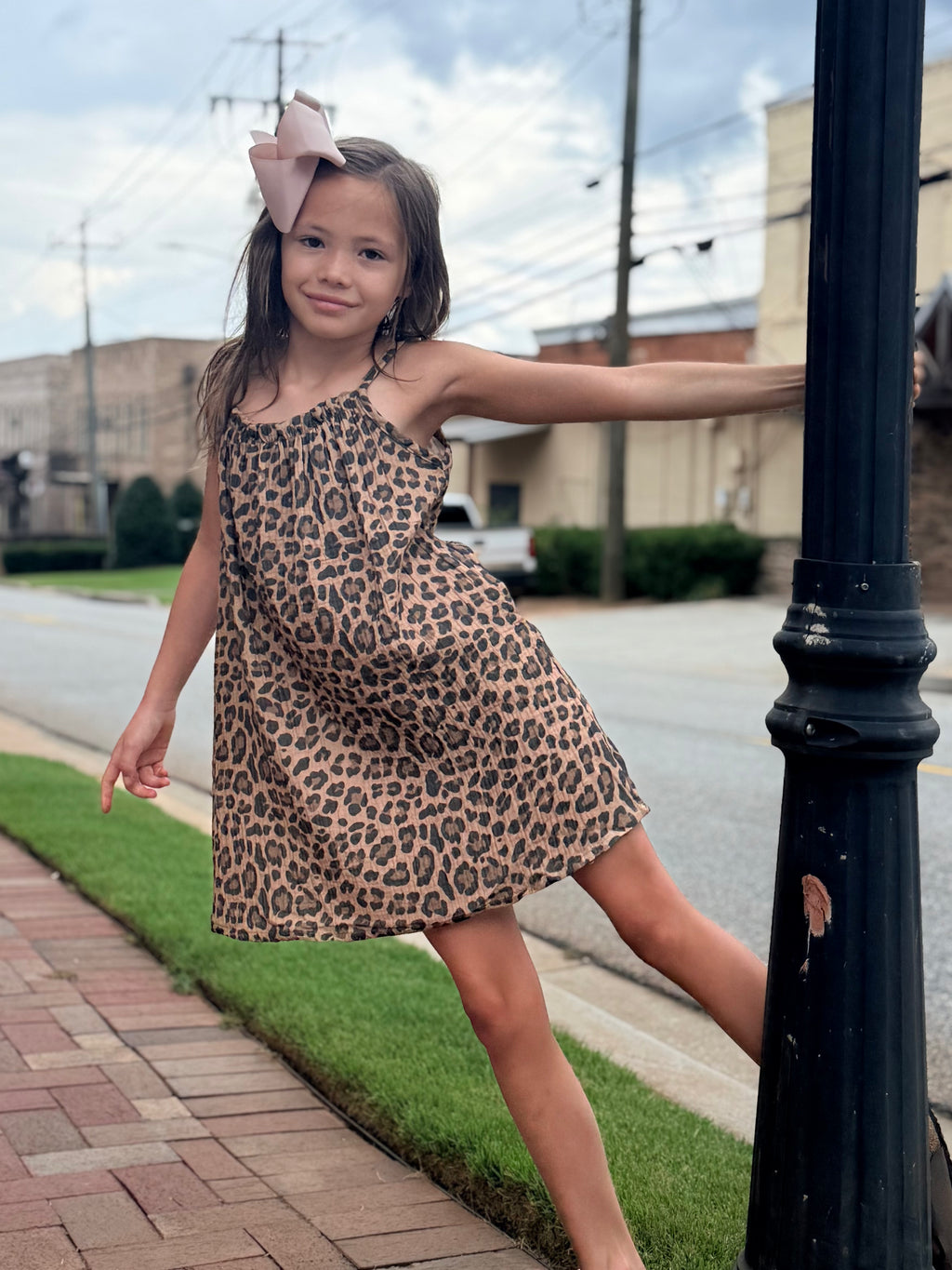 Leopard Dreams Cotton Dress