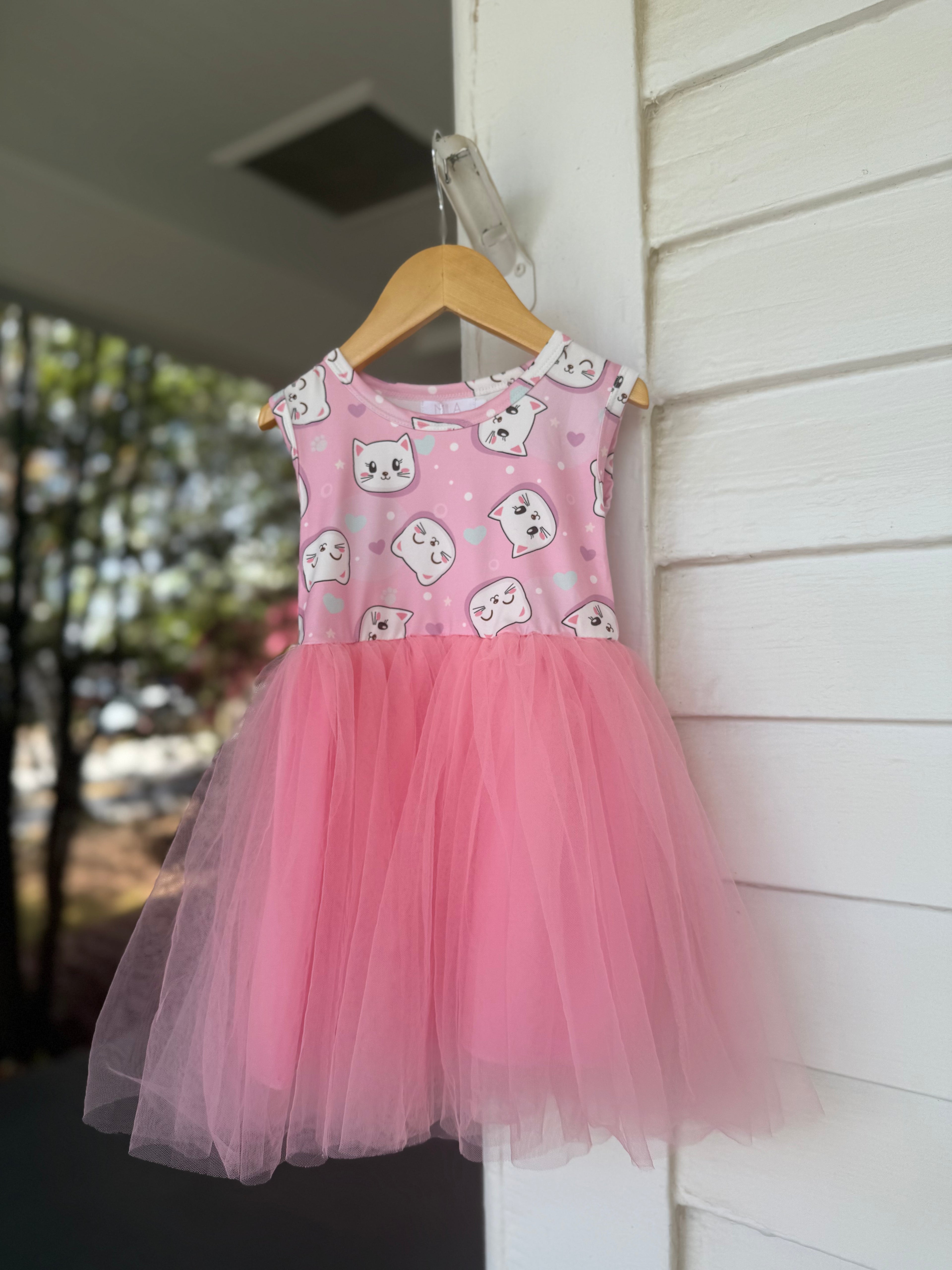 Purrfect Twirl TuTu Dress