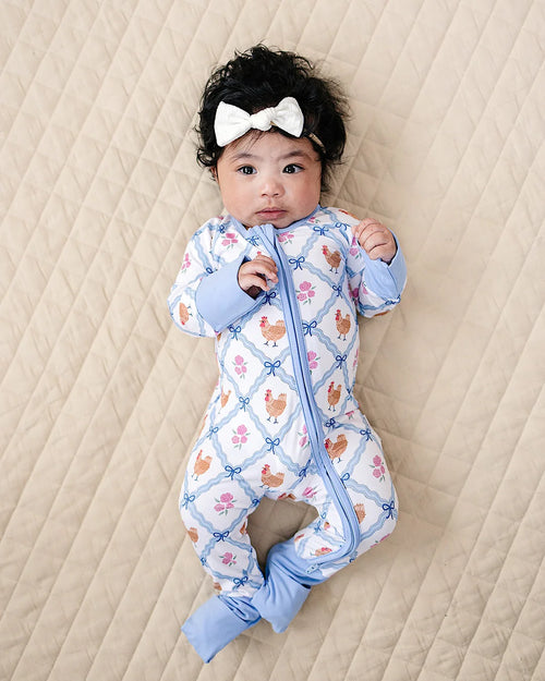 Bluebell Chicken Jammies Romper
