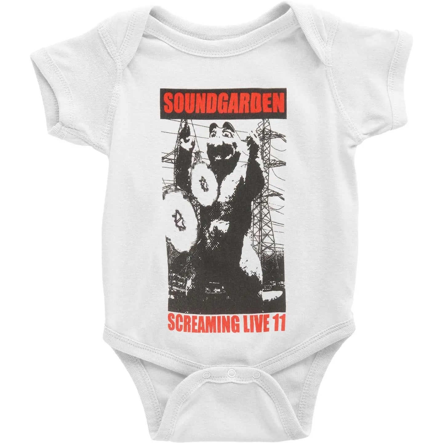 Soundgarden Screaming Live Onesie