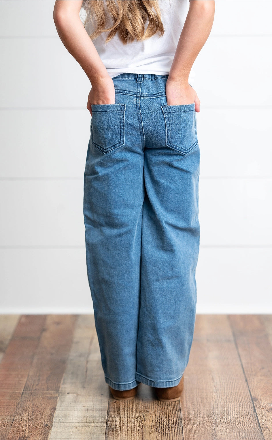 So Basic Wide Leg Jeans