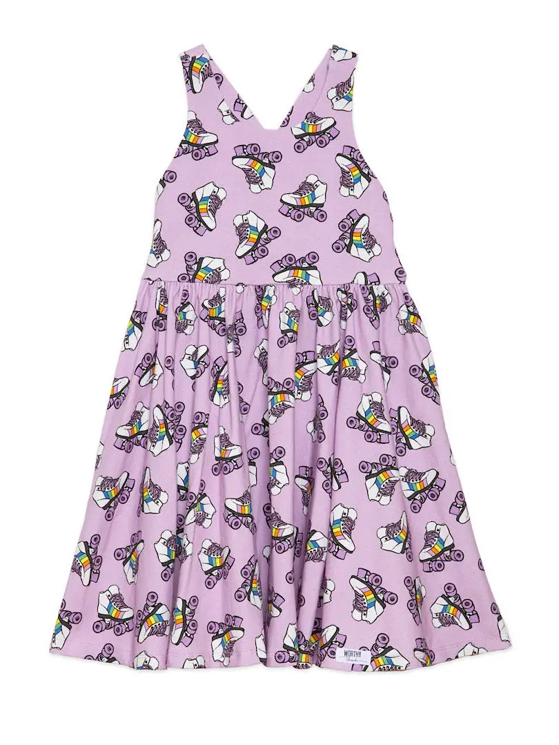 Retro Roller Twirl Dress