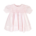 Pink Smocked Heirloom Dress