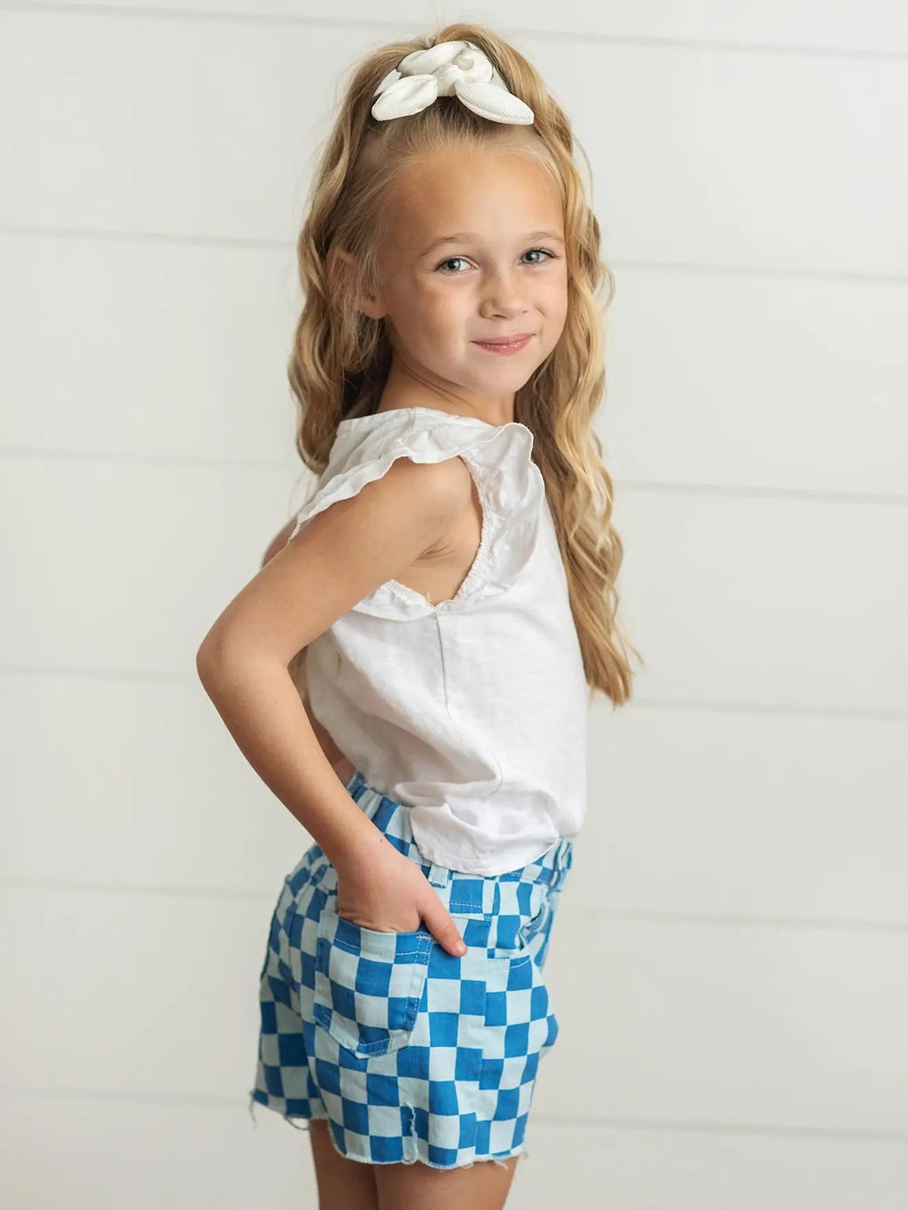 Feeling Blue Denim Shorts