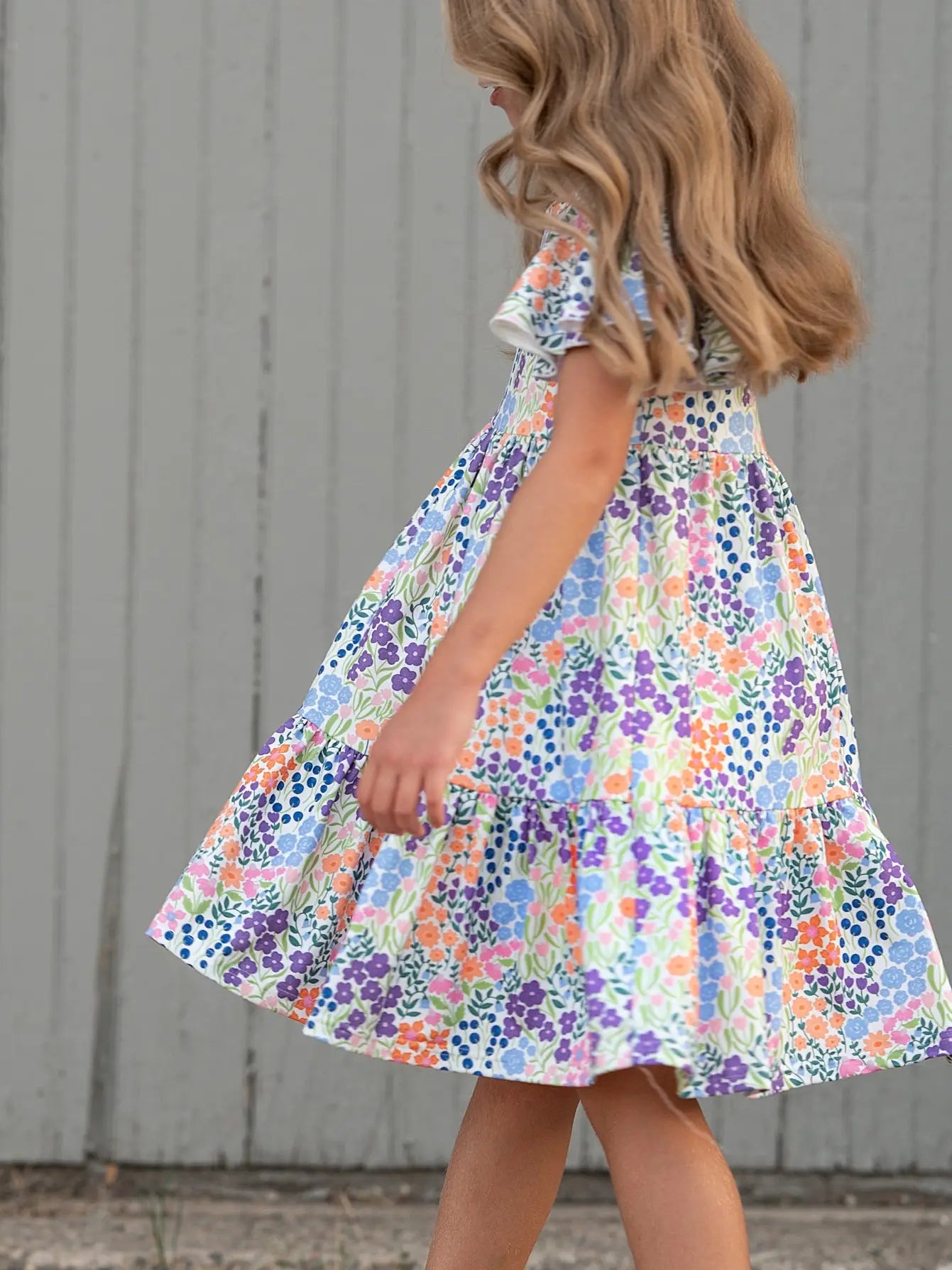 Summer Garden Twirl Dress