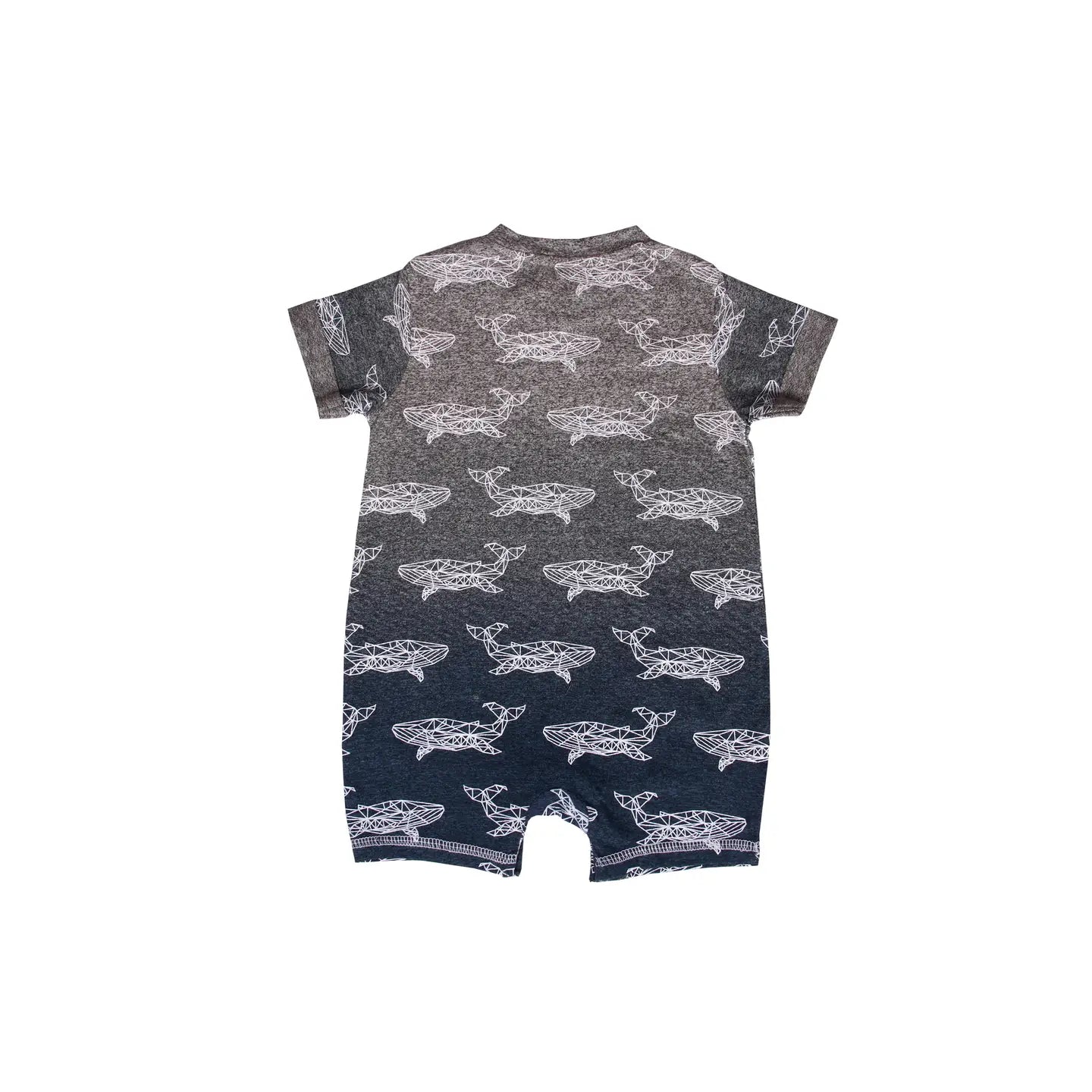 Origami Whale Cotton Shortie