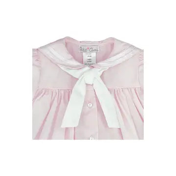 Anchors Away Heirloom Dress in Pink