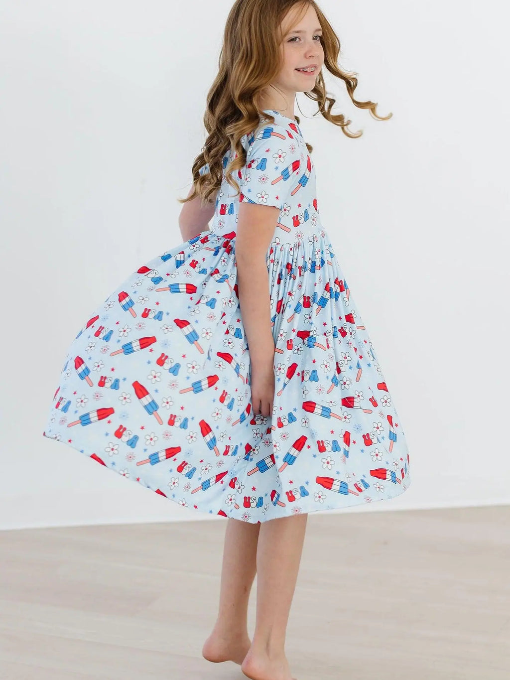 Patriotic Popsicle Twirl Dress
