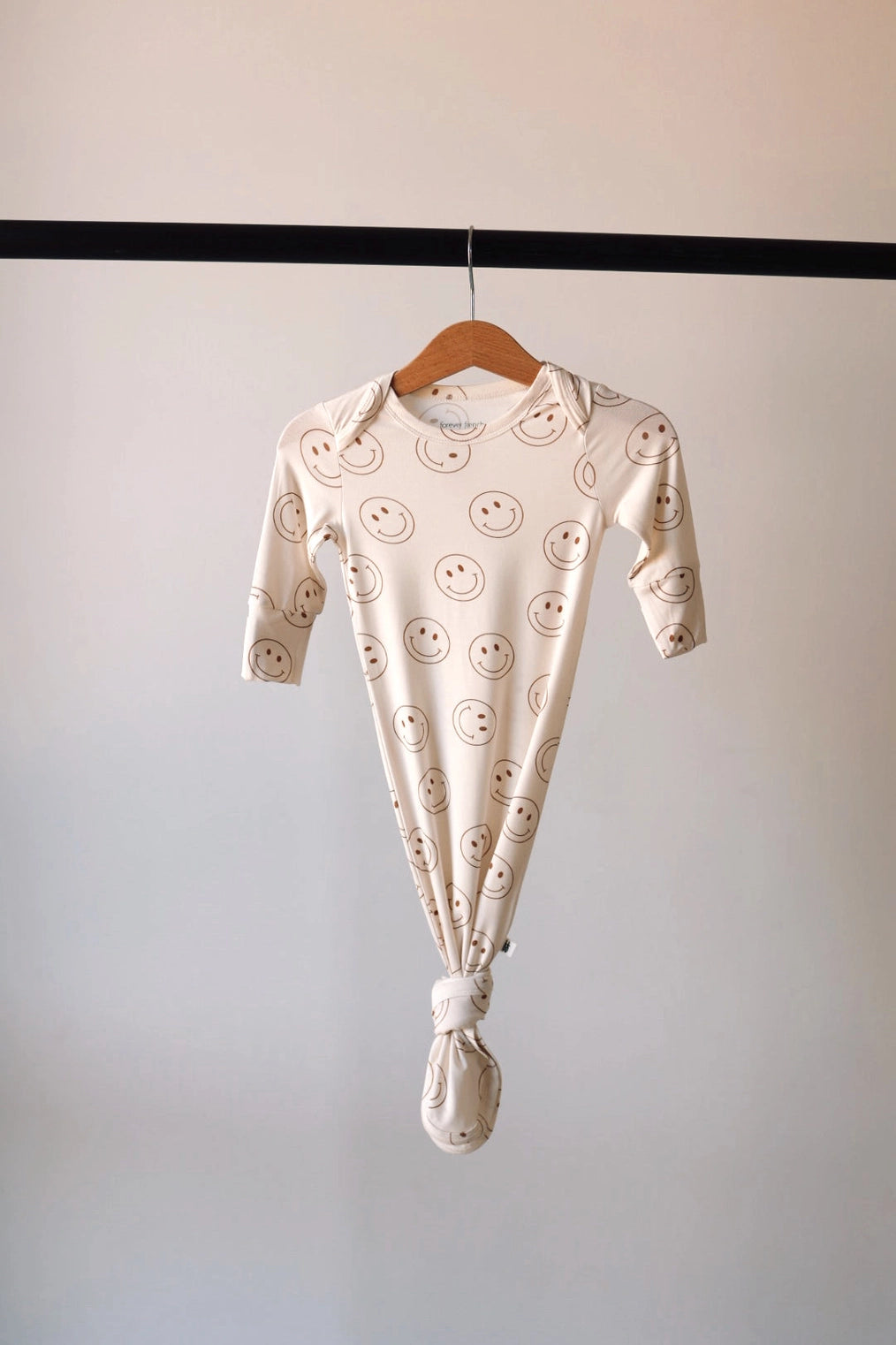 Just Smile Bamboo Knotted Gown