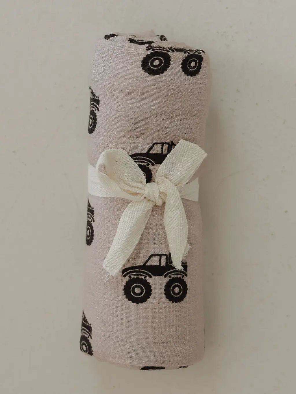 Monster Truckin Muslin Swaddle