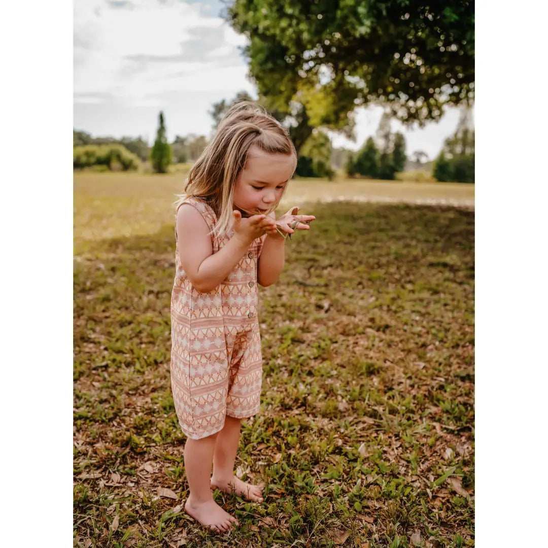 Copper Canyon Linen Romper