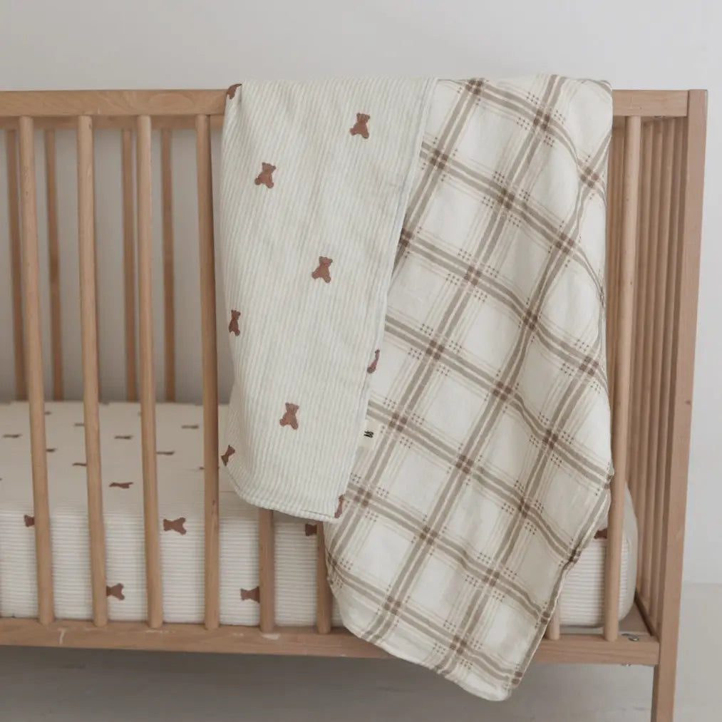 Teddy Muslin Cotton Quilt