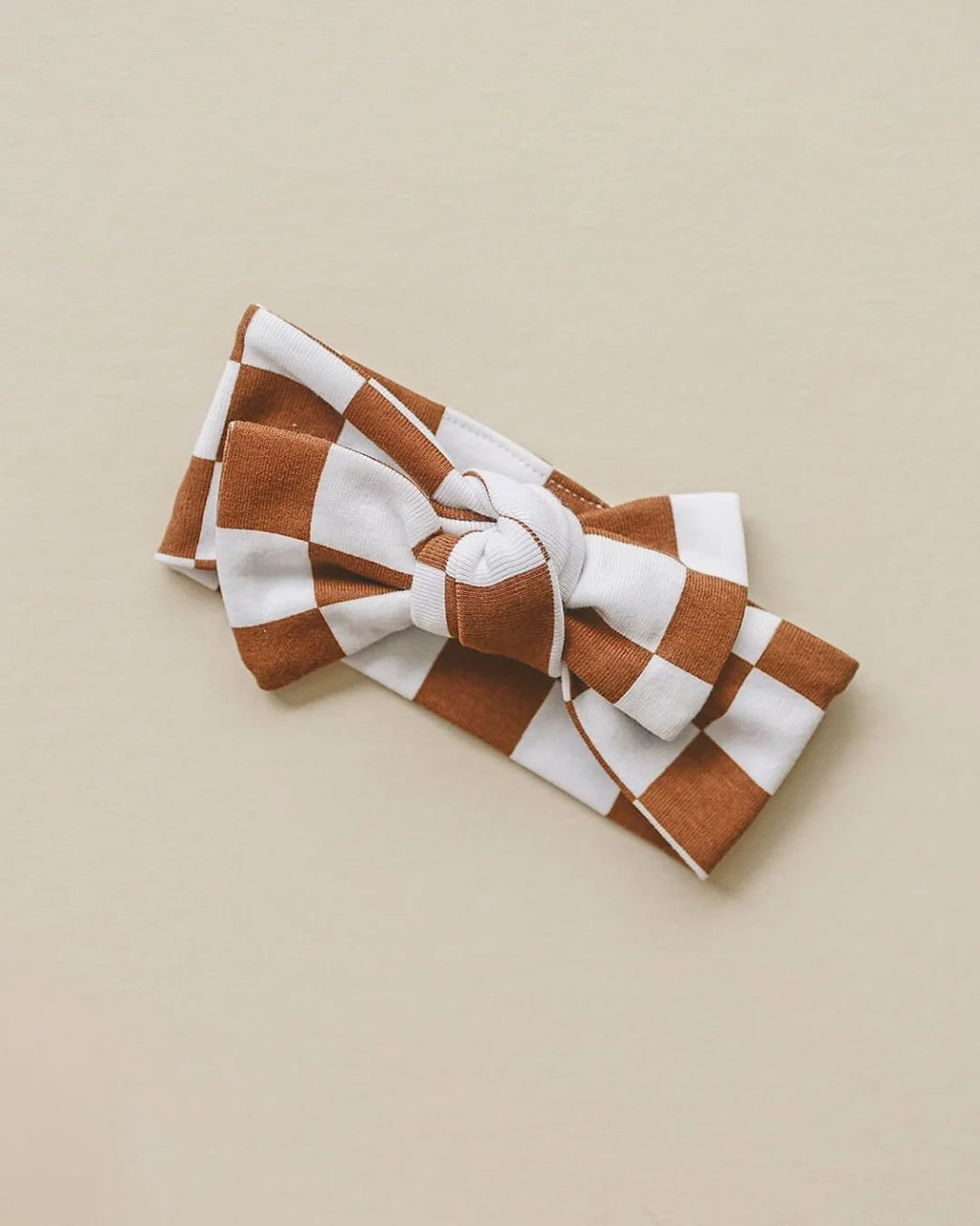 Copper Babe Checkered Headband