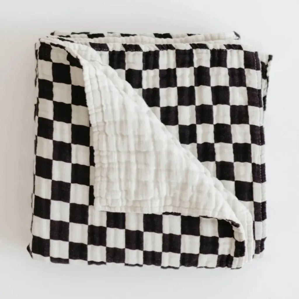 Checkmate Muslin Quilt