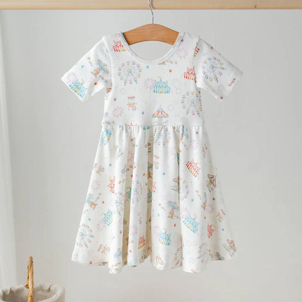 Circus Magic Organic Twirl Dress
