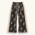 Bolt Velvet Wide Leg Pants