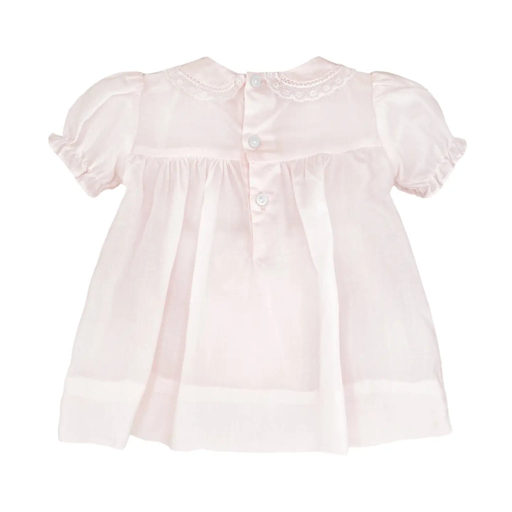 Pink Smocked Heirloom Dress