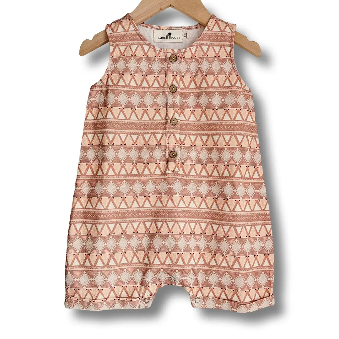 Copper Canyon Linen Romper