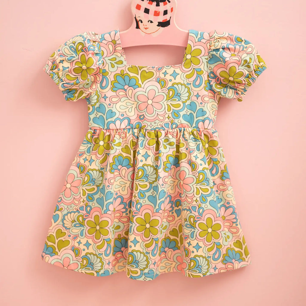 Happy Day Puff Sleeve Dress