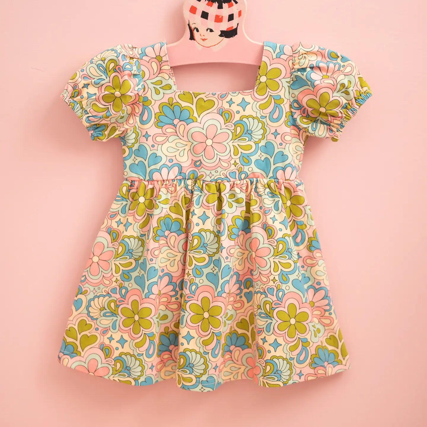 Happy Day Puff Sleeve Dress