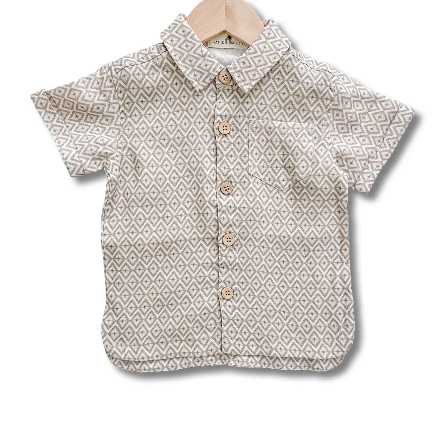 Desert Drifter Linen Button Up