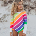 Neon Waves Rash Guard Swim SPF 50