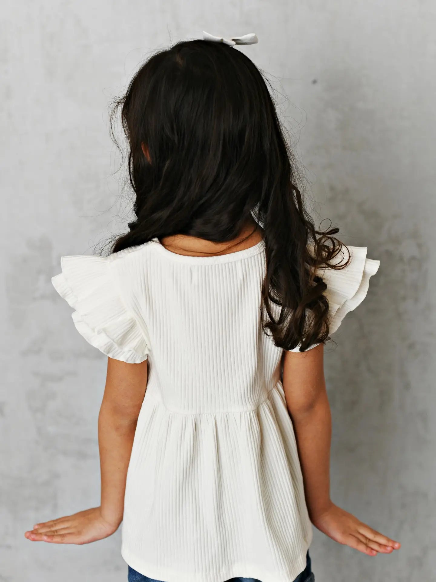So Basic Ruffle Top