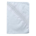 Blue Smocked Heirloom Blanket