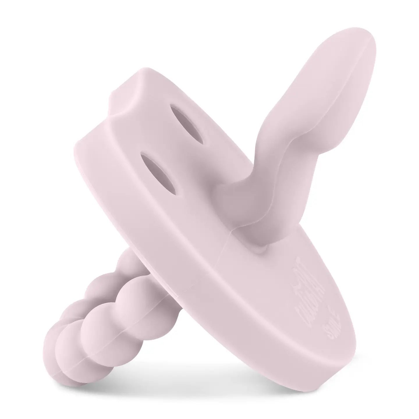 Mauve Cutie Pat Pacifier And Teether