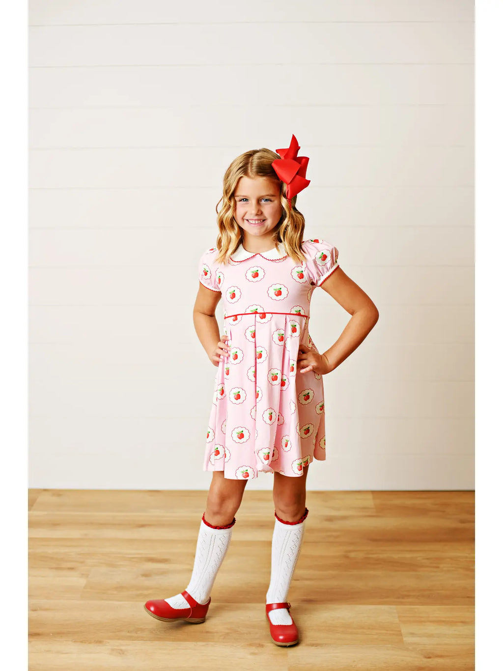 Teacher's Pet Pleated Dress