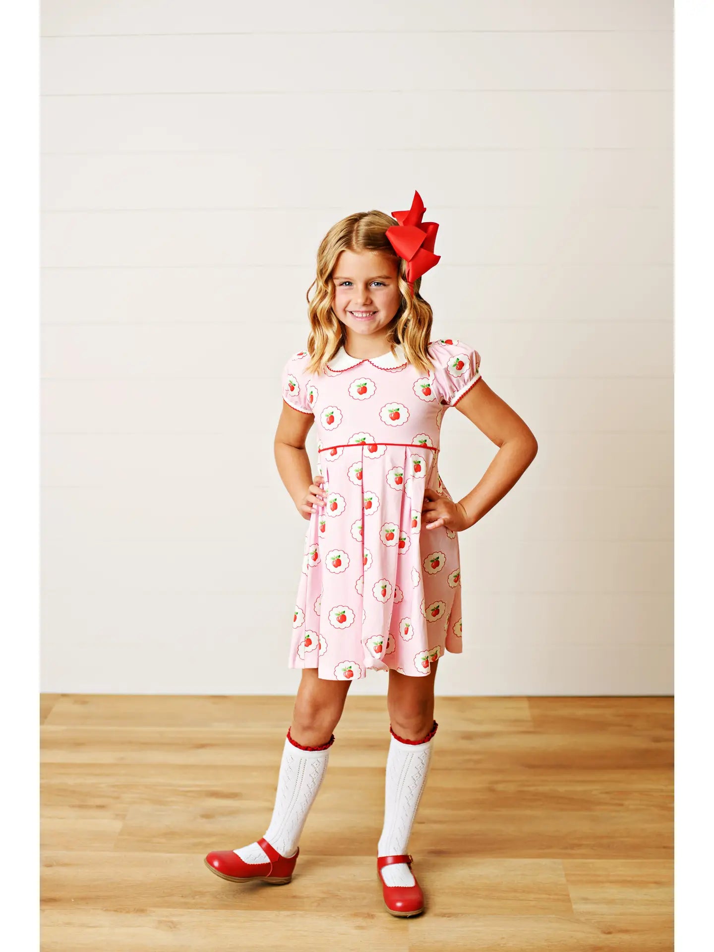 Teacher's Pet Pleated Dress