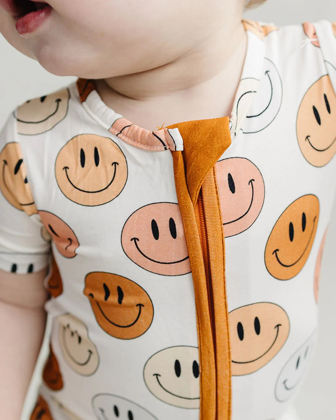 Copper Smiley Bamboo Shortie